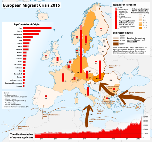 Мифы о миграционном кризисе в Европе Map_of_the_European_Migrant_Crisis_2015