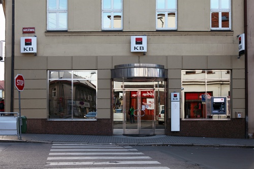 Komerční banka в Подебрадах (Чехия) / Komerční banka v Poděbradech